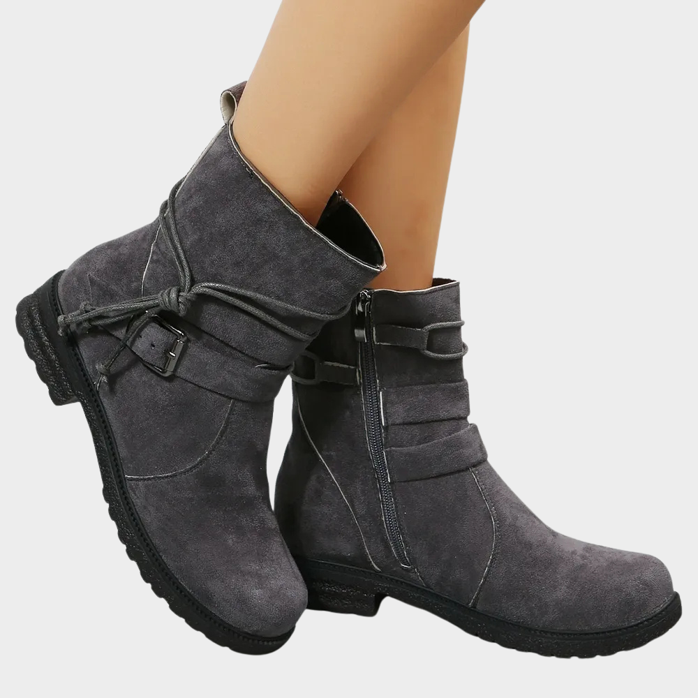 Docota | Low Heel Ankle Boots