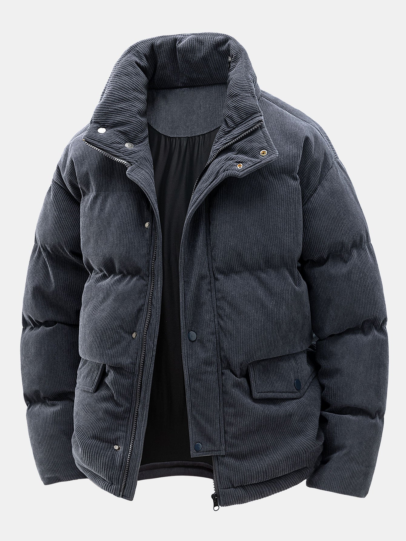 Berry – Corduroy Puffer Jacket