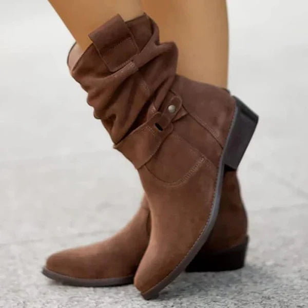 Eveline | Low Heel Ankle Boots
