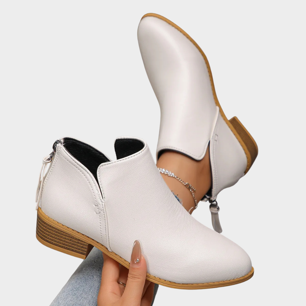 Joanne | Low Heel Ankle Boots