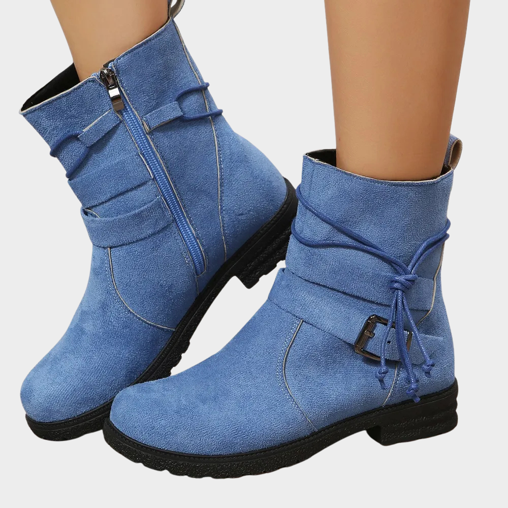Docota | Low Heel Ankle Boots