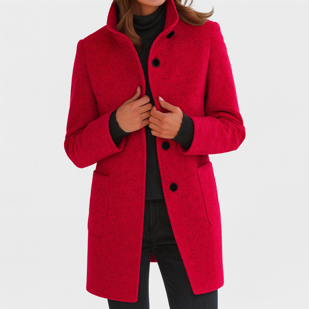 Yvonne | The High-Collar Coat