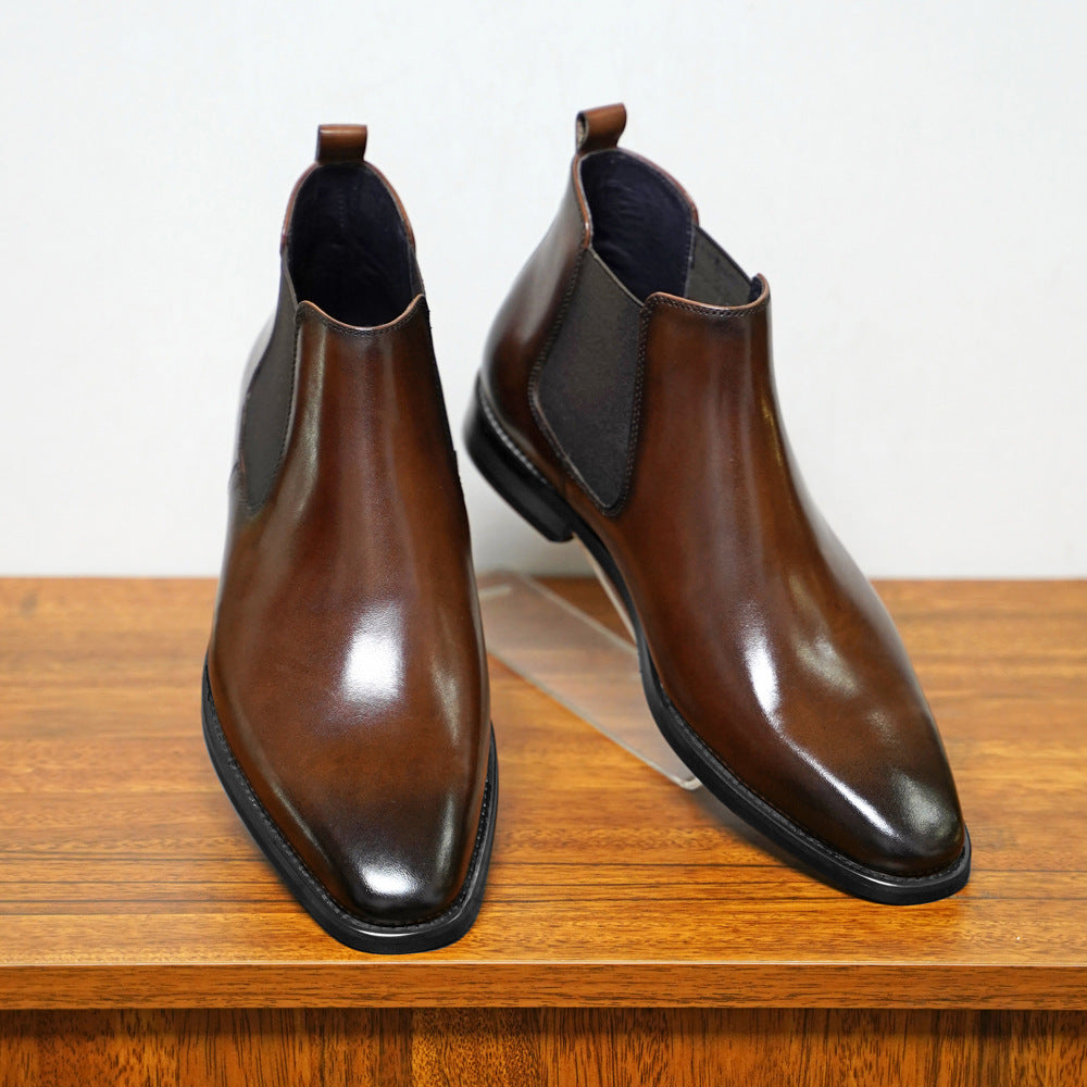 Edward | Elegant Brown Chelsea Boots for Style and Comfort
