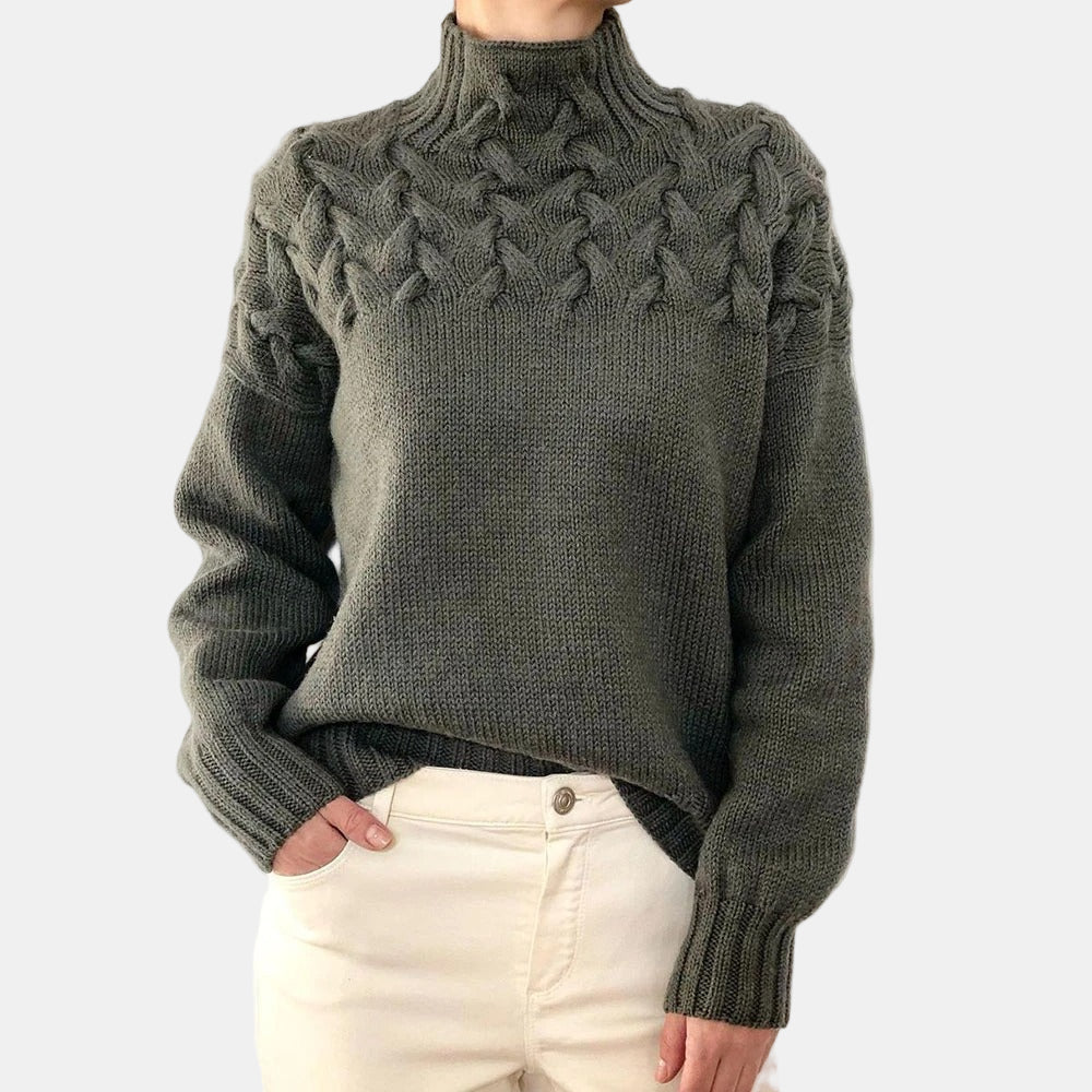 Marigold | Warm Knitted Turtleneck