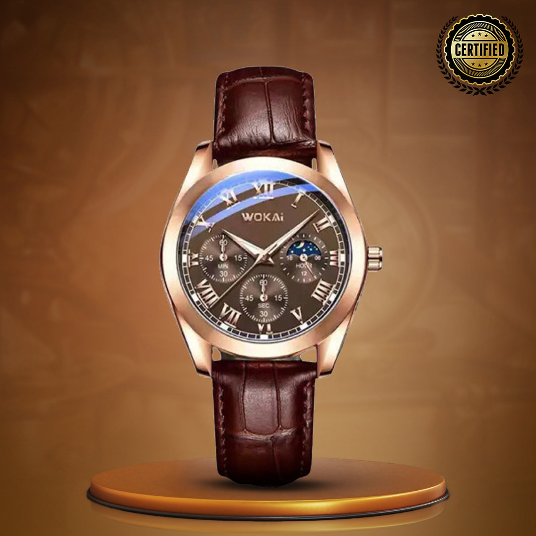 Aesthetic Bold Military Inspired Wrist Watch