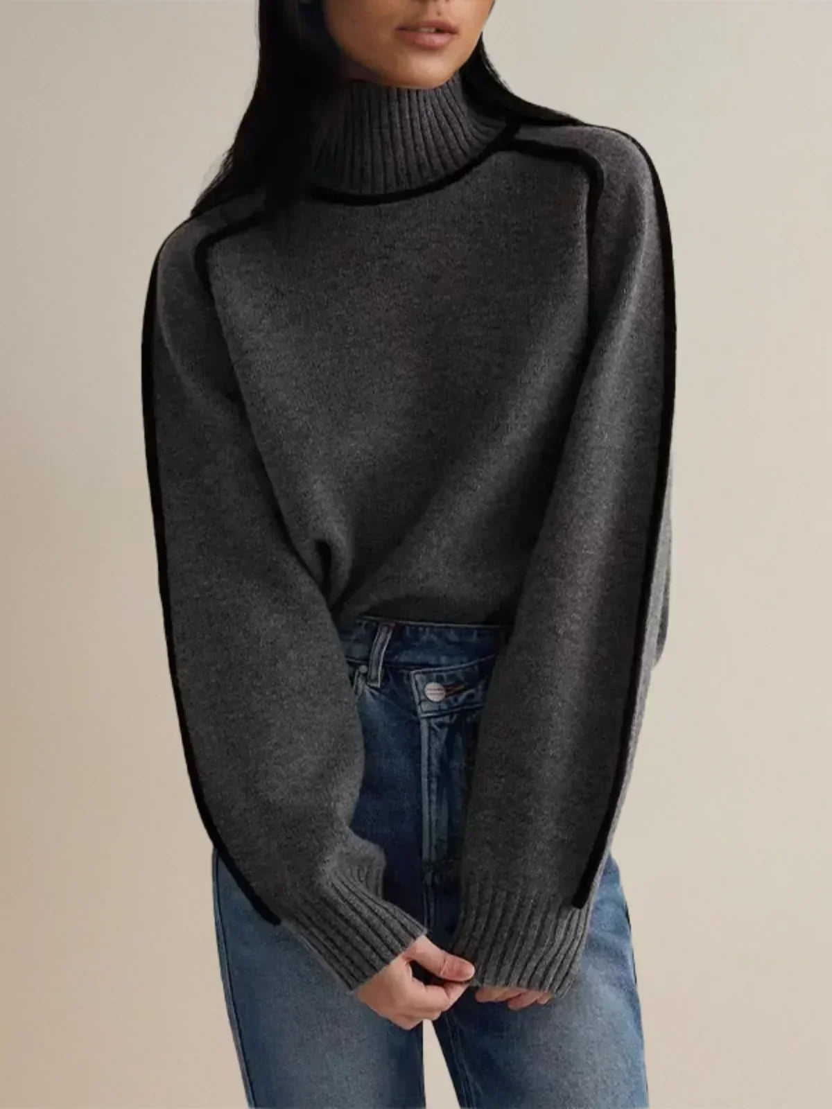 Frederique | Elegant Turtleneck sweater