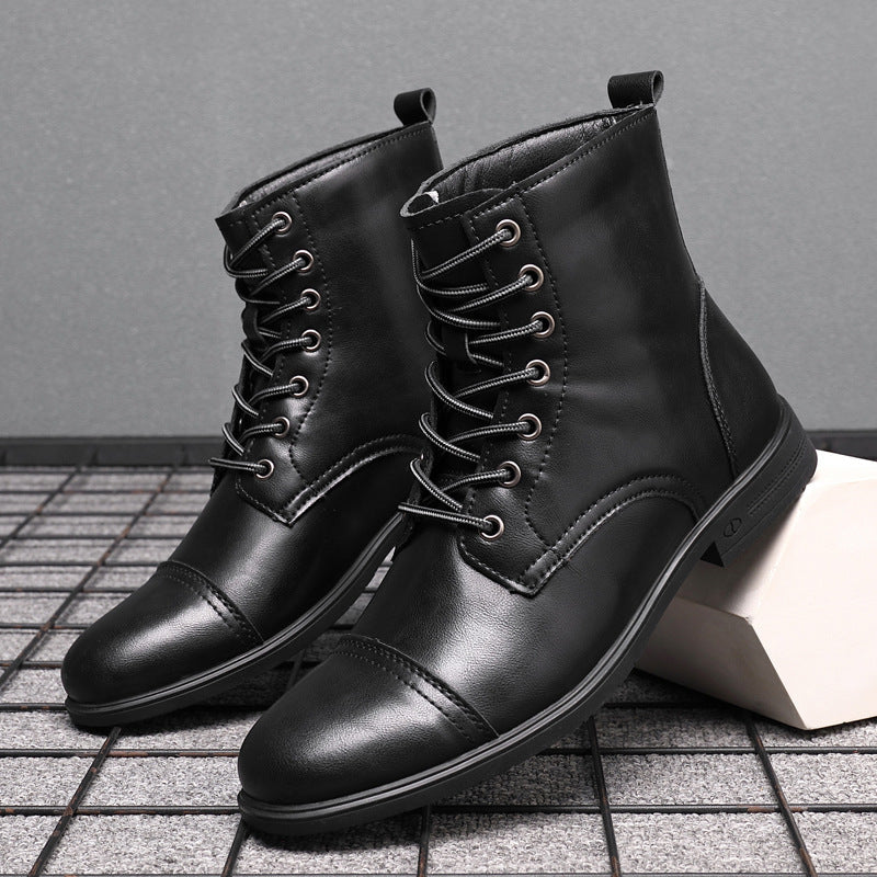Piet | Faux Leather Ankle Boots