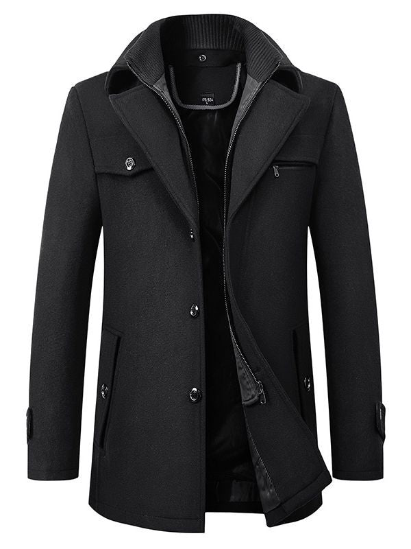 Franco | Elegant Merino Coat
