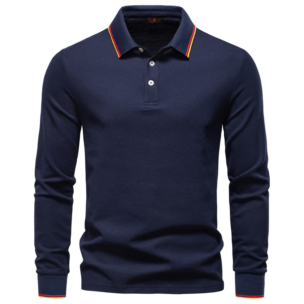 Jonas | Classic Long-Sleeve Polo Shirt