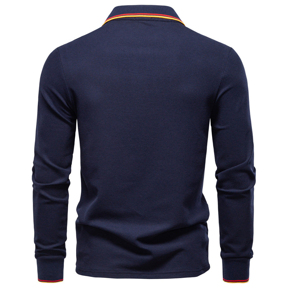 Jonas | Classic Long-Sleeve Polo Shirt