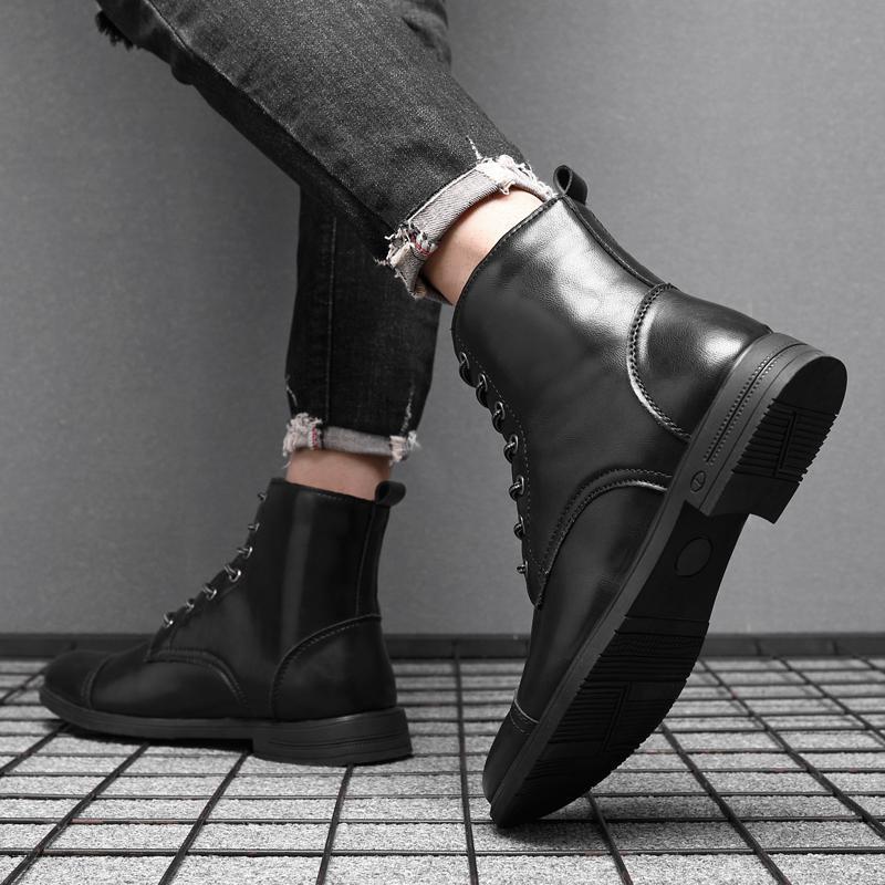 Piet | Faux Leather Ankle Boots