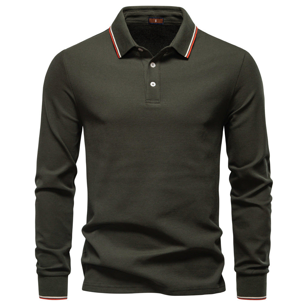 Jonas | Classic Long-Sleeve Polo Shirt