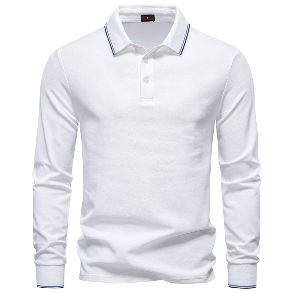 Jonas | Classic Long-Sleeve Polo Shirt