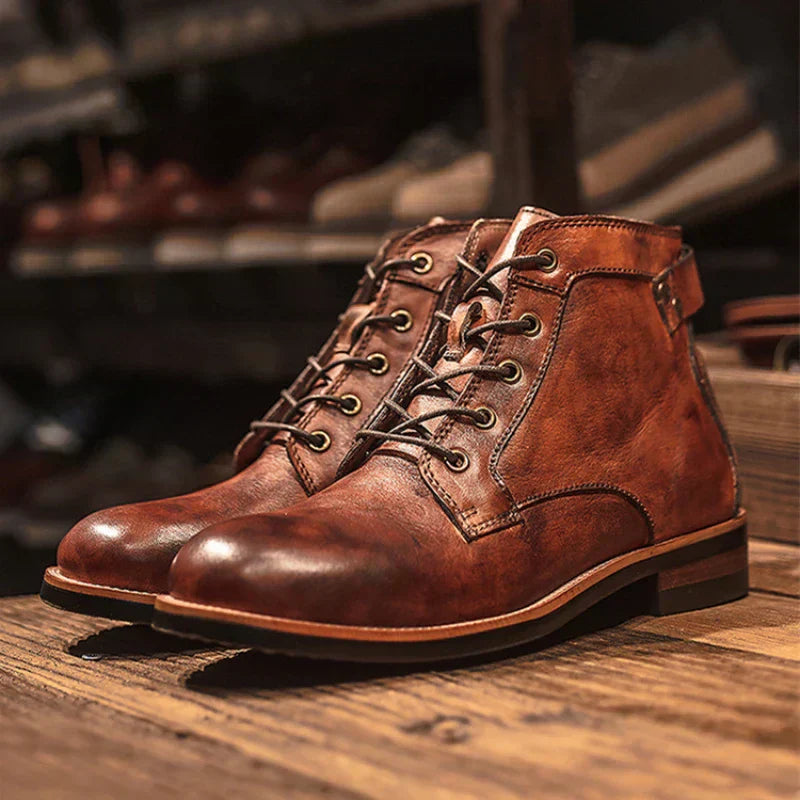 Matthijs | Rugged Leather Boots for Timeless Style