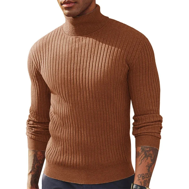 Max | Ribbed Turtleneck Sweater