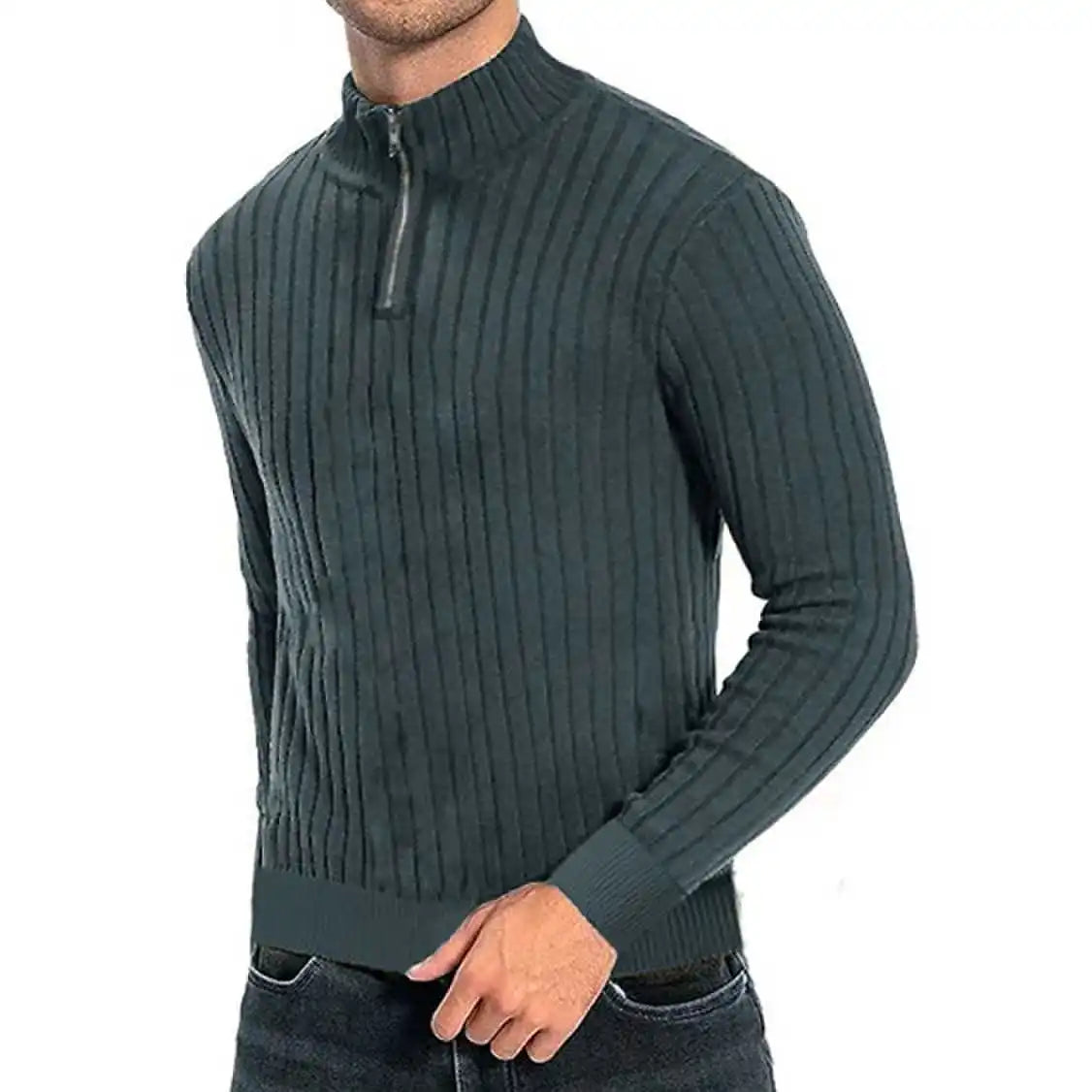 Gerald | Half-Zip Knit Sweater