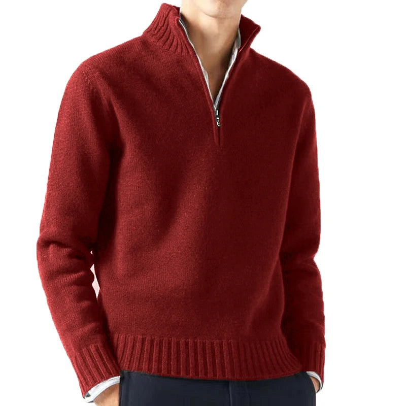 Miles | Luxe Half-Zip Sweater