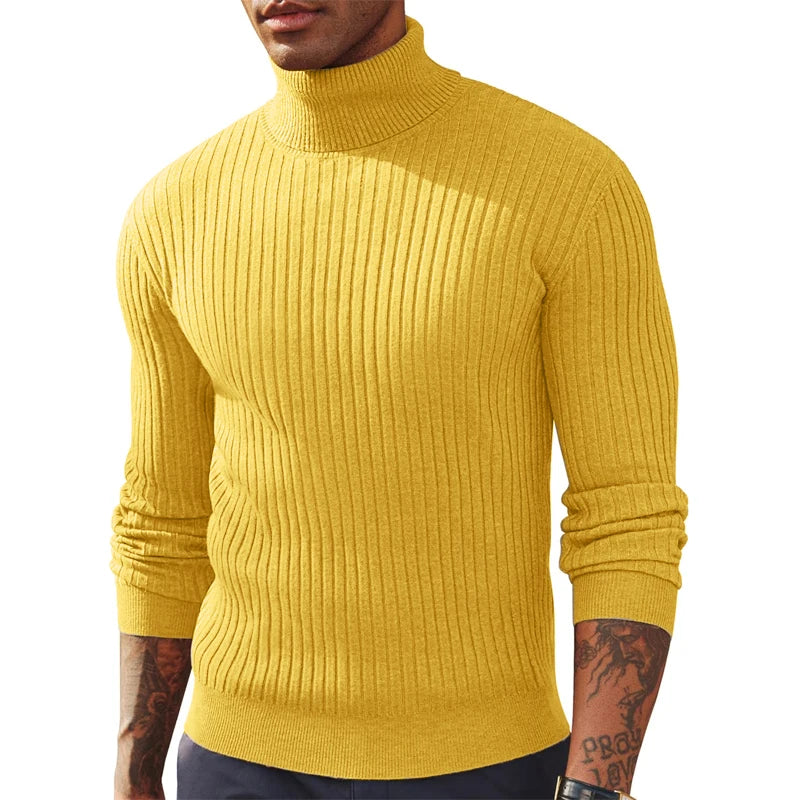 Max | Ribbed Turtleneck Sweater