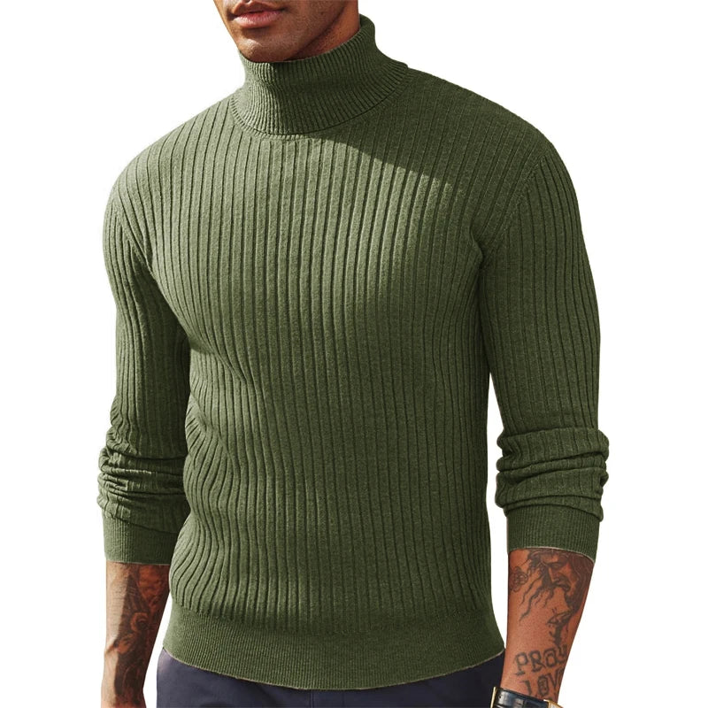 Max | Ribbed Turtleneck Sweater