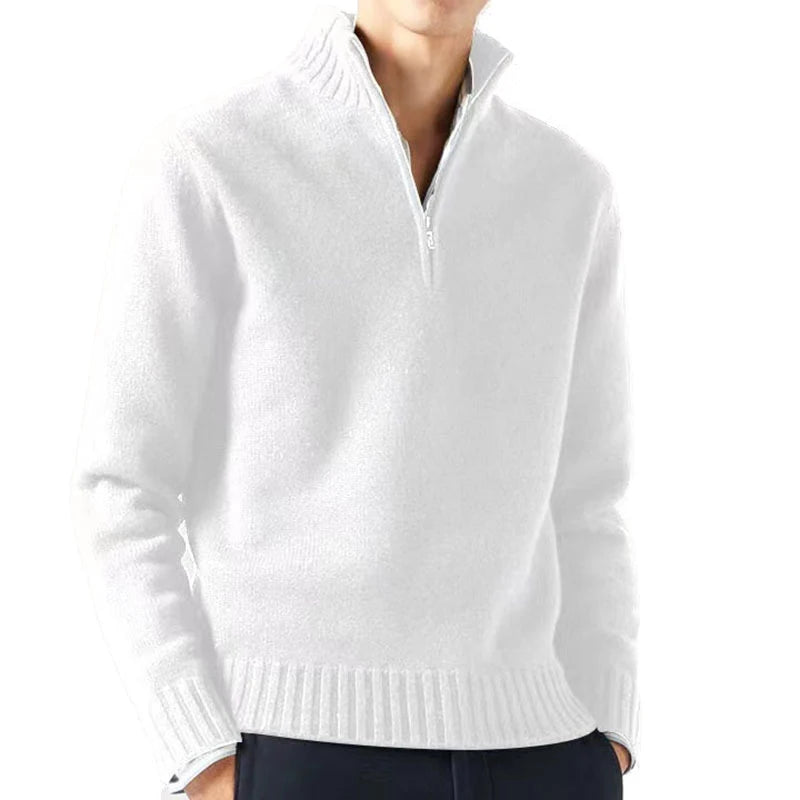 Miles | Luxe Half-Zip Sweater