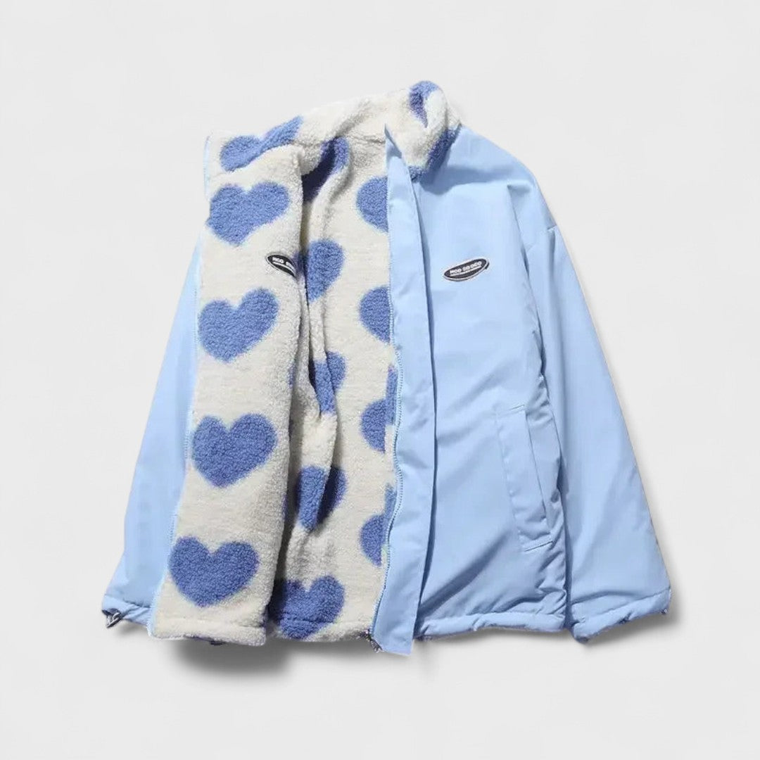 Caith | Reversible Heart Jacket