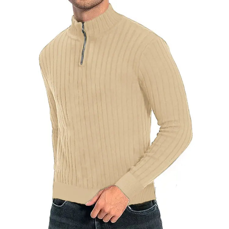 Gerald | Half-Zip Knit Sweater