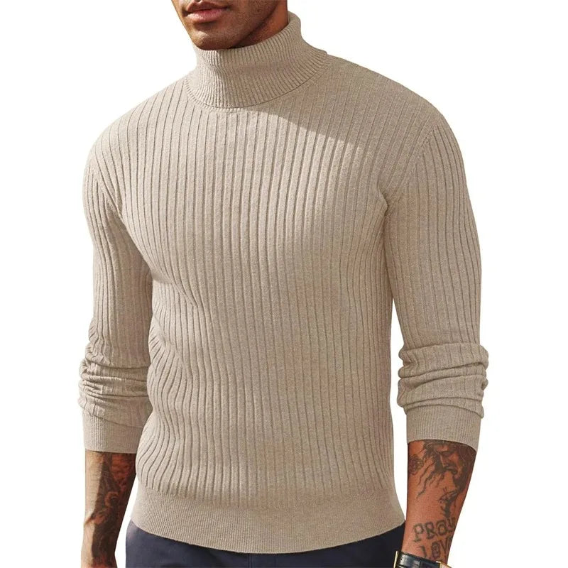 Max | Ribbed Turtleneck Sweater