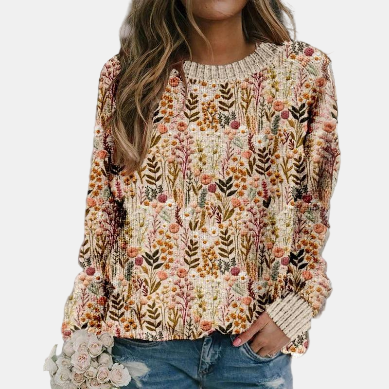 Odile | Cozy Retro Sweater