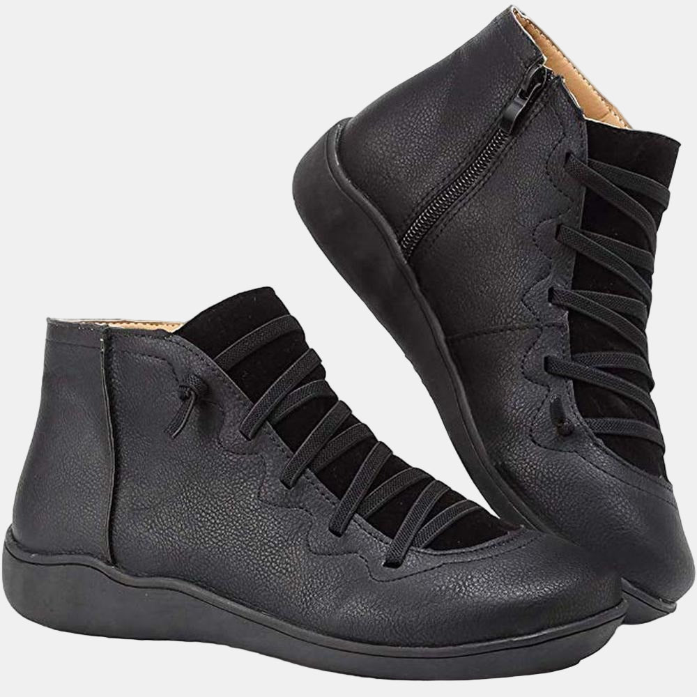 Lize | Lace-up Ankle Boots