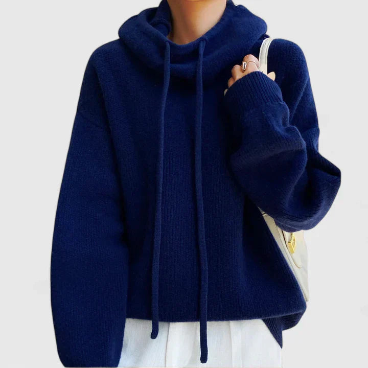Leonie | Cozy Knit Hoodie