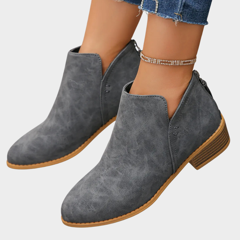 Joanne | Low Heel Ankle Boots