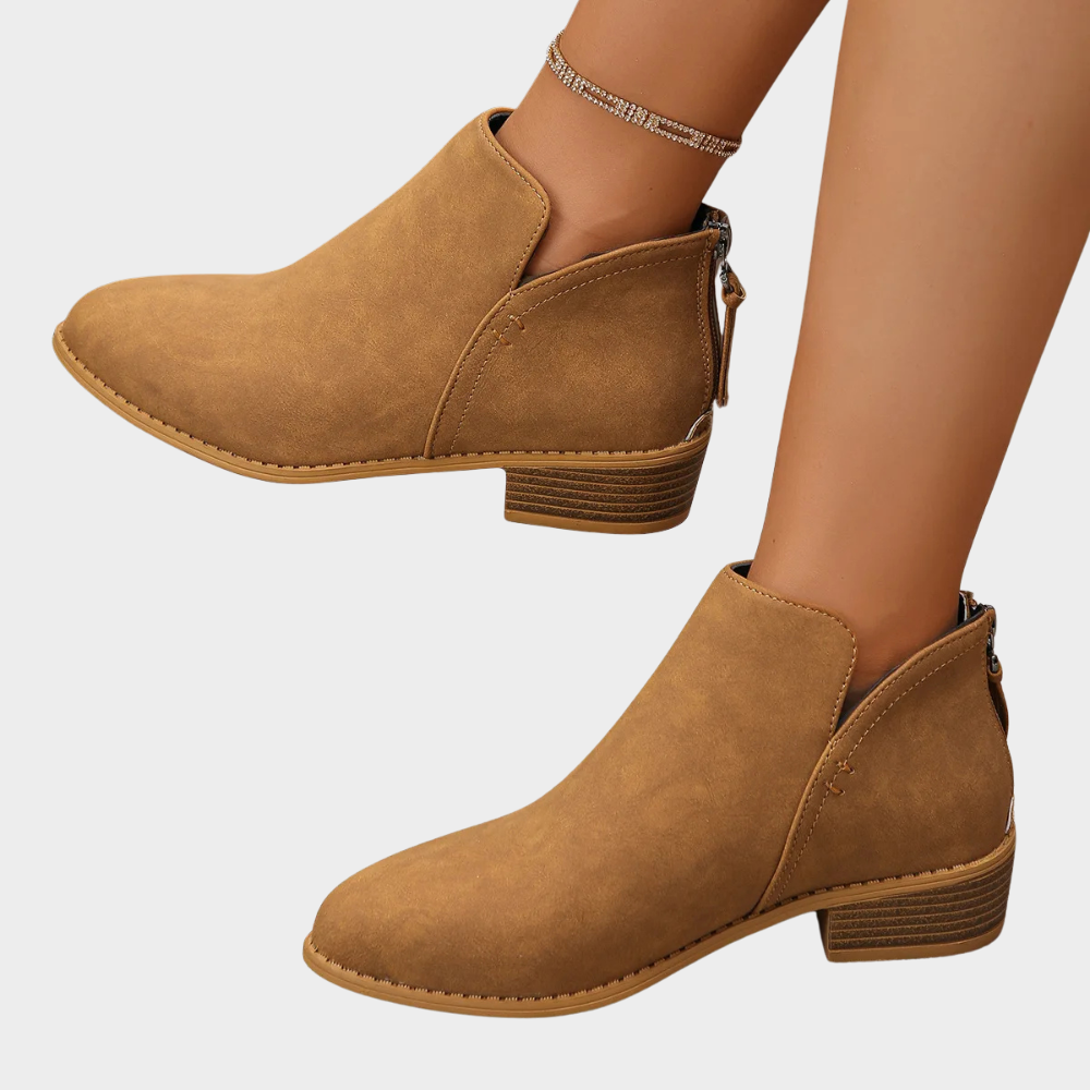 Joanne | Low Heel Ankle Boots