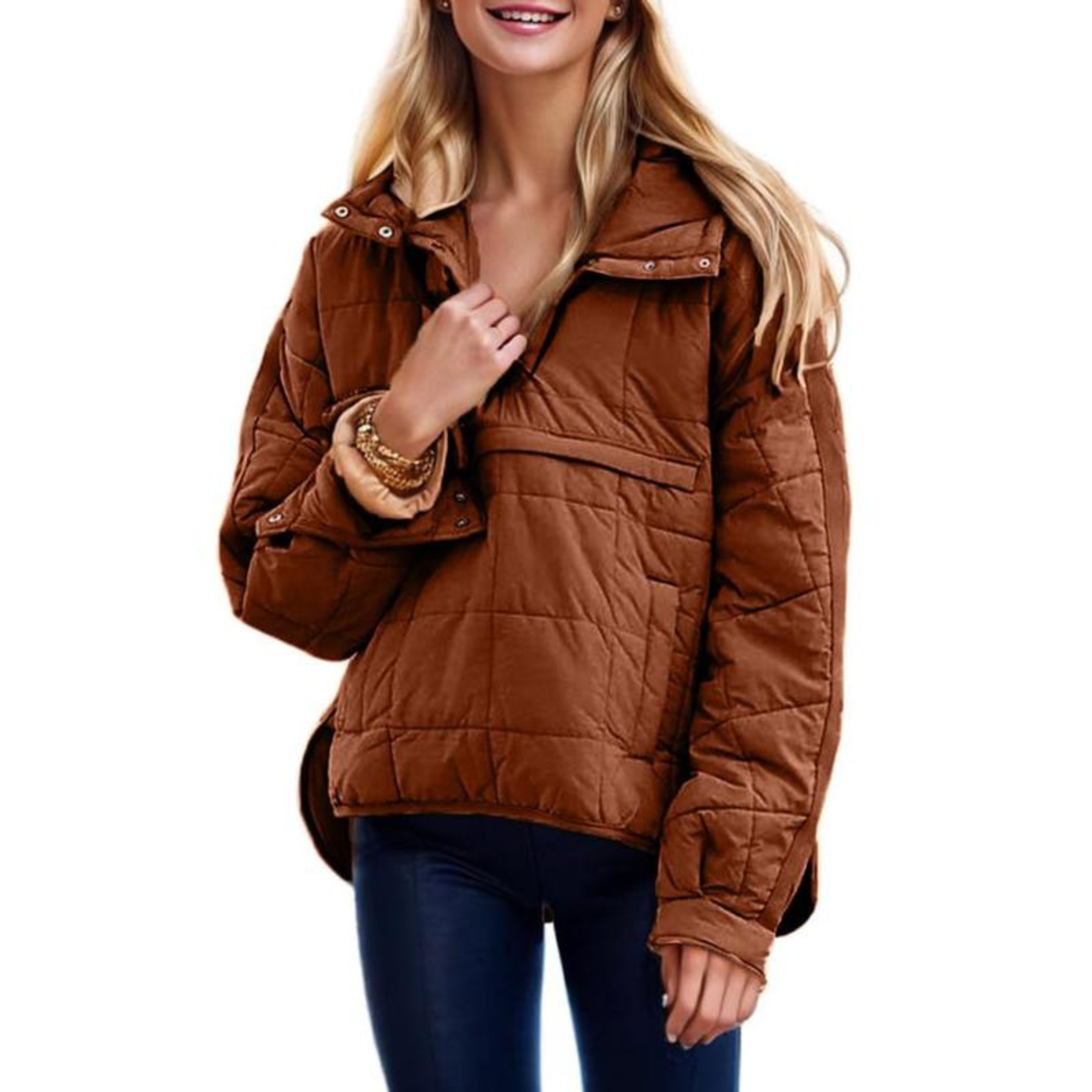 Margot – Oversized Hooded Pullover Hooded Jacket