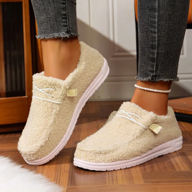 Florence | Warm Teddy Slippers