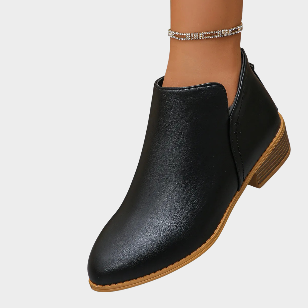 Joanne | Low Heel Ankle Boots