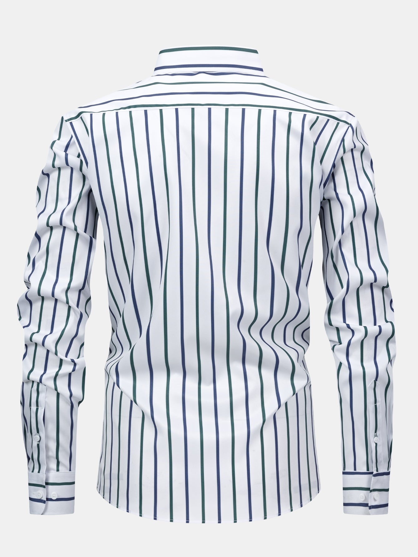 Julian | Long Sleeved Striped Shirt With Button