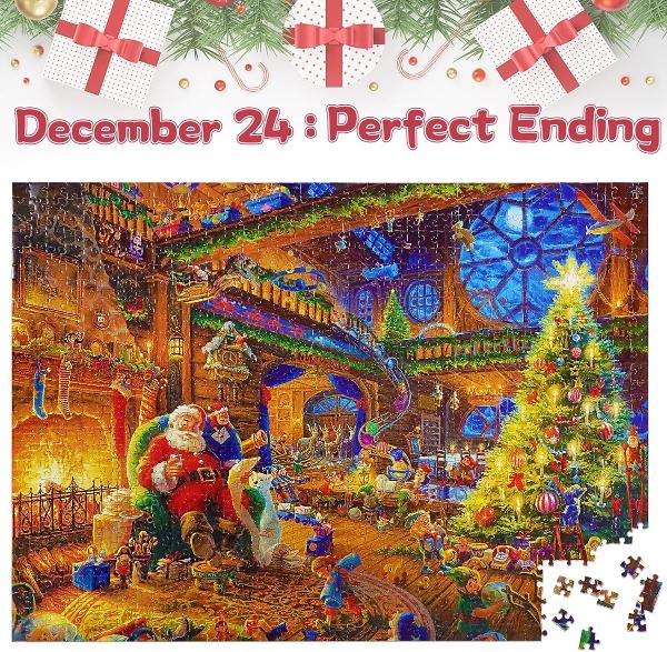 Luxury Puzzle Advent Calendar 1008 Pieces