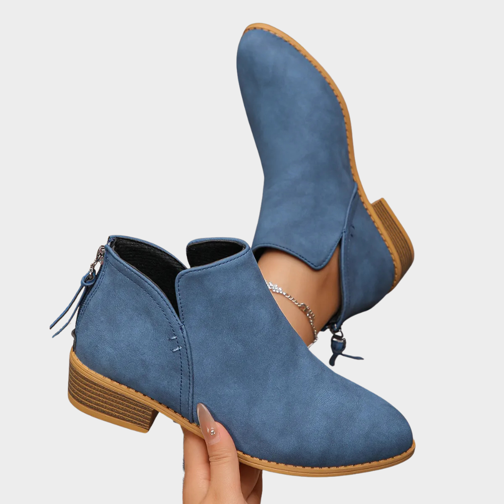 Joanne | Low Heel Ankle Boots