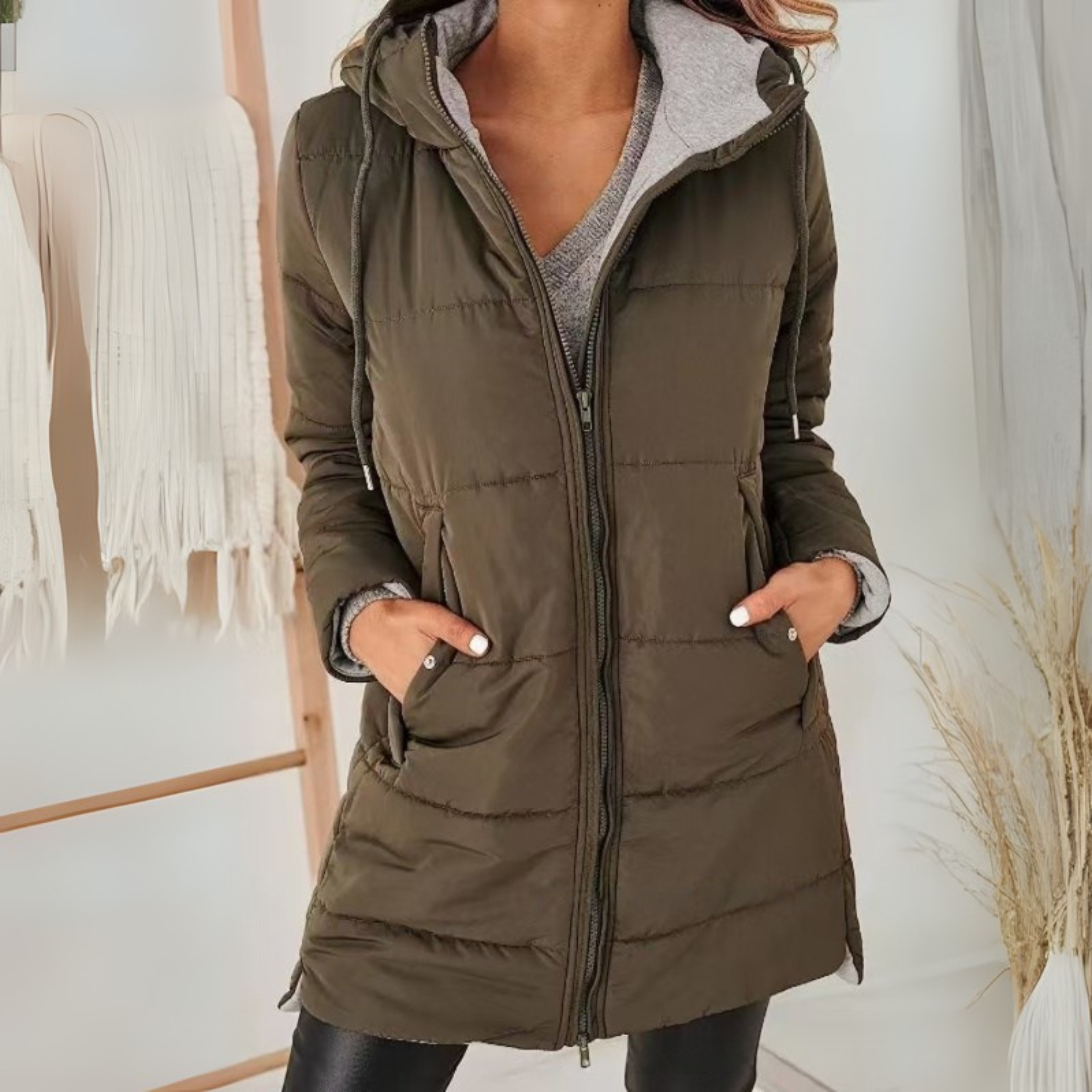 Donna | Casual Hooded Puffer Down Jacket