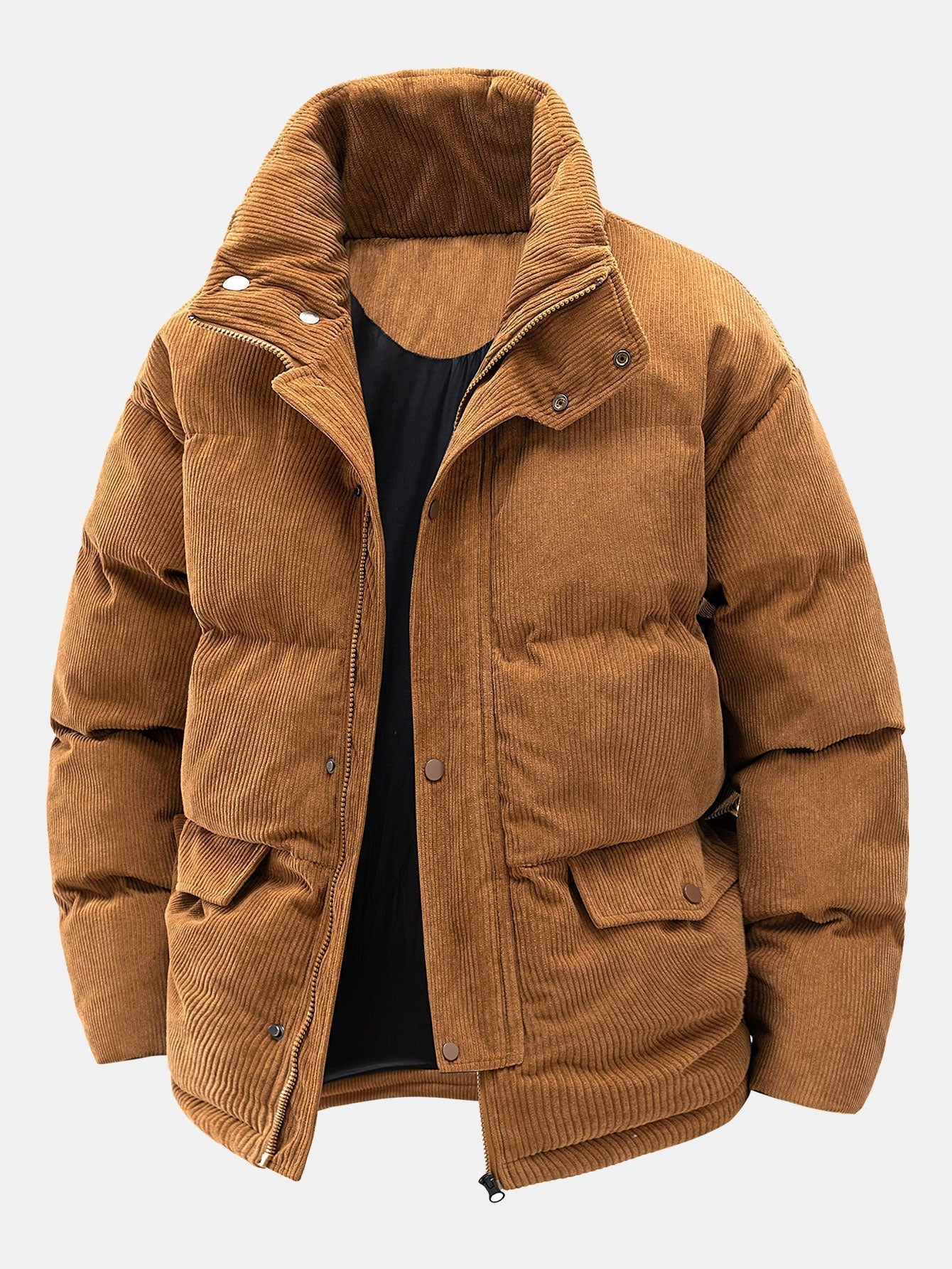 Berry – Corduroy Puffer Jacket