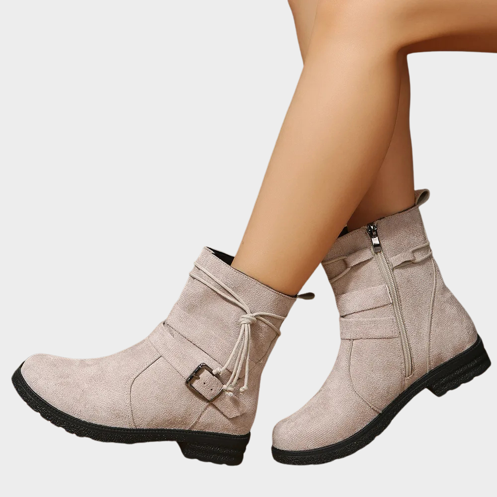 Docota | Low Heel Ankle Boots