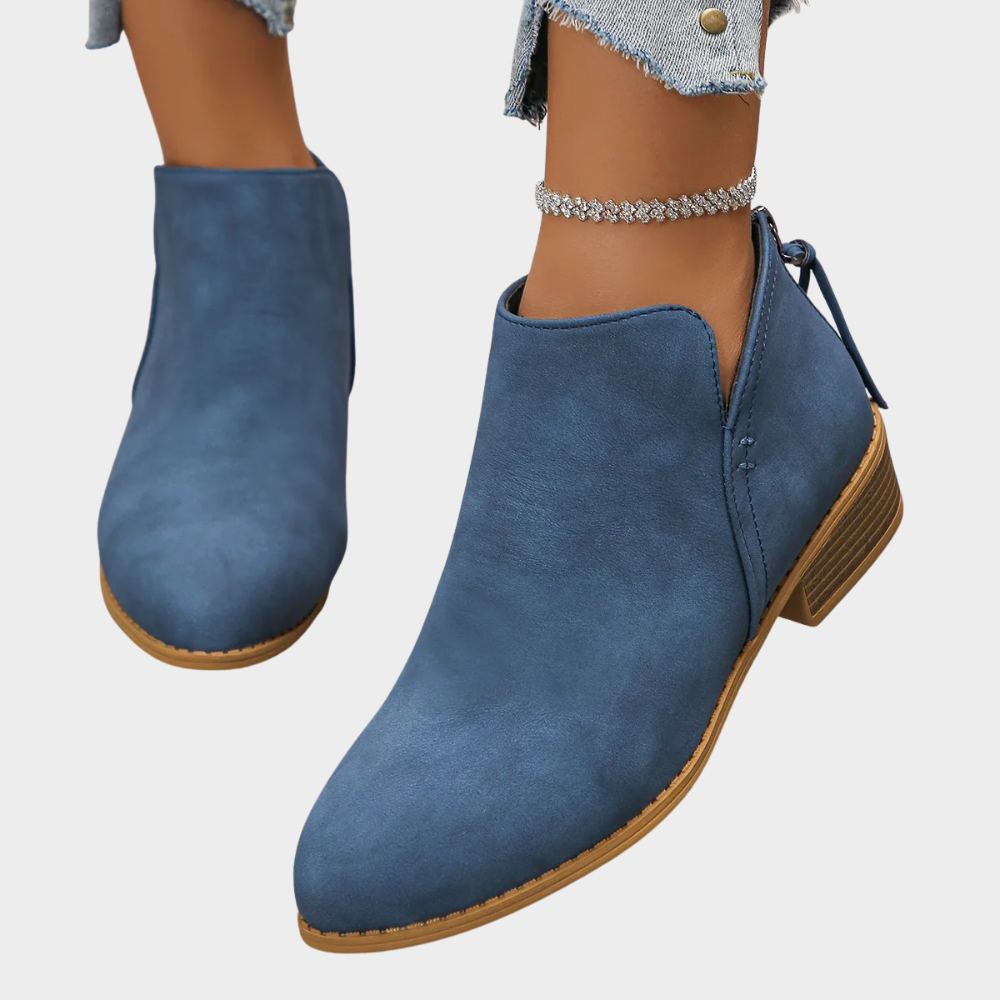 Joanne | Low Heel Ankle Boots