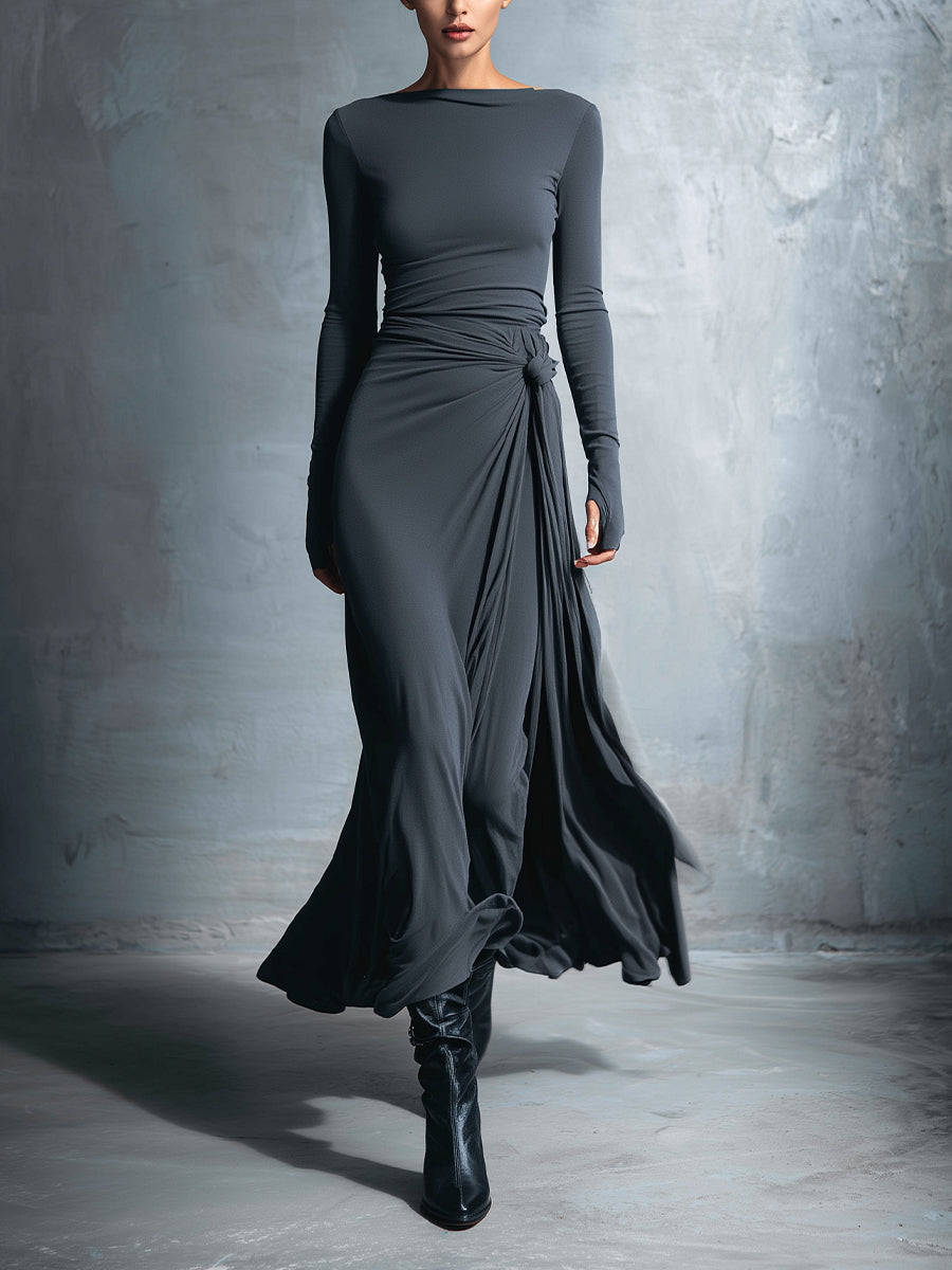 Willa | Long Sleeve Maxi Dress