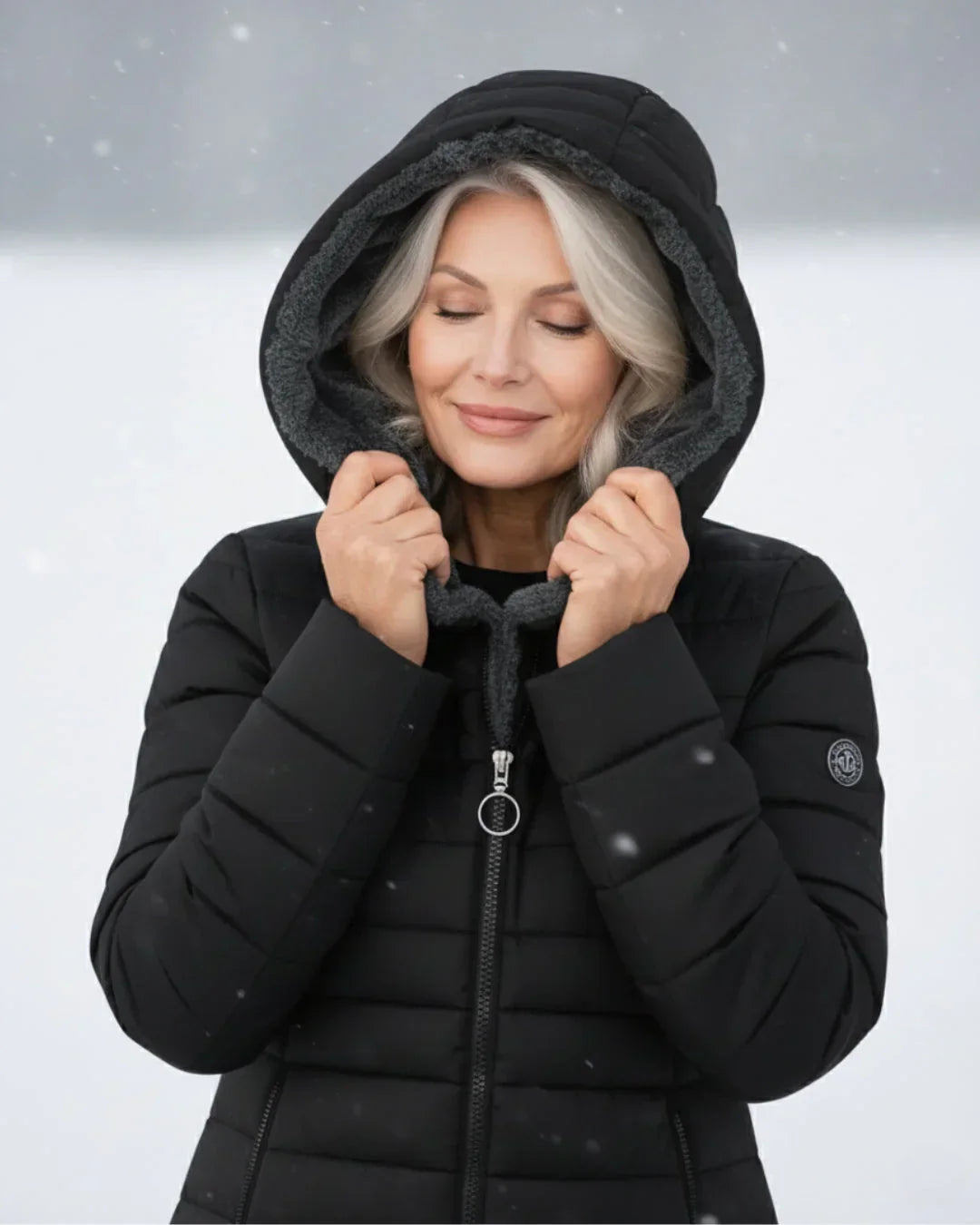Amora | Hooded Quilted Winter Jacket