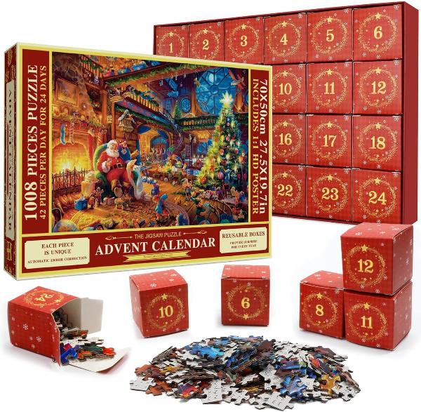Luxury Puzzle Advent Calendar 1008 Pieces
