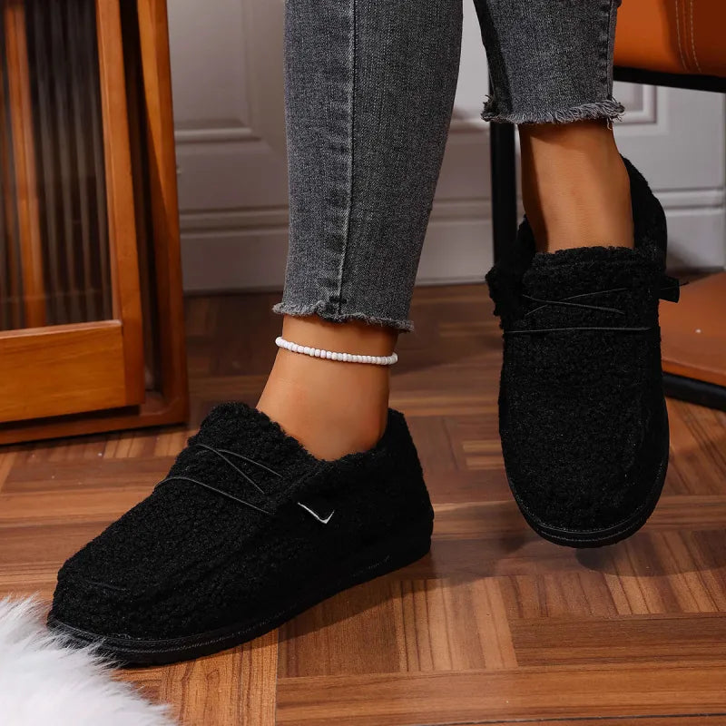 Florence | Warm Teddy Slippers