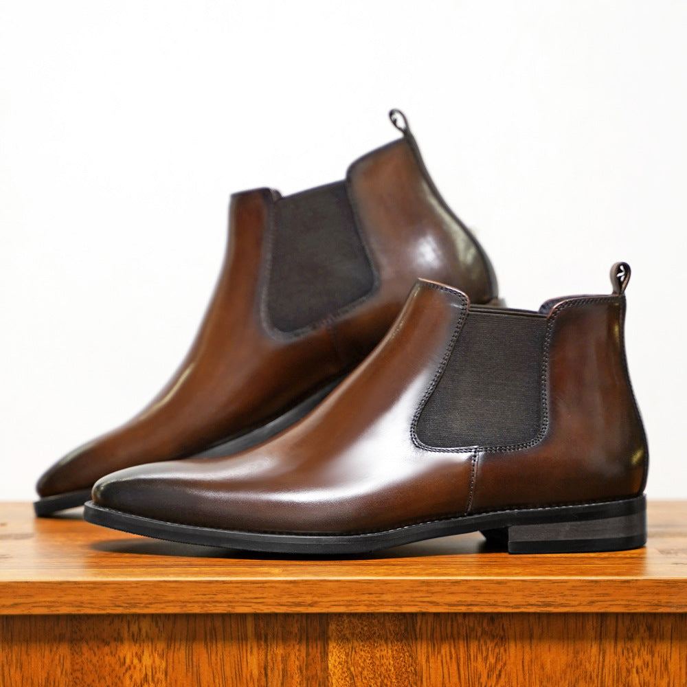 Edward | Elegant Brown Chelsea Boots for Style and Comfort