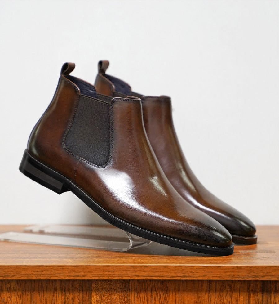 Edward | Elegant Brown Chelsea Boots for Style and Comfort