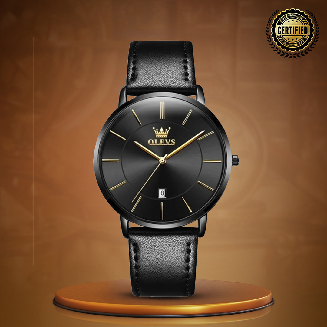 Ultra Thin Minimalist Wrist Watch