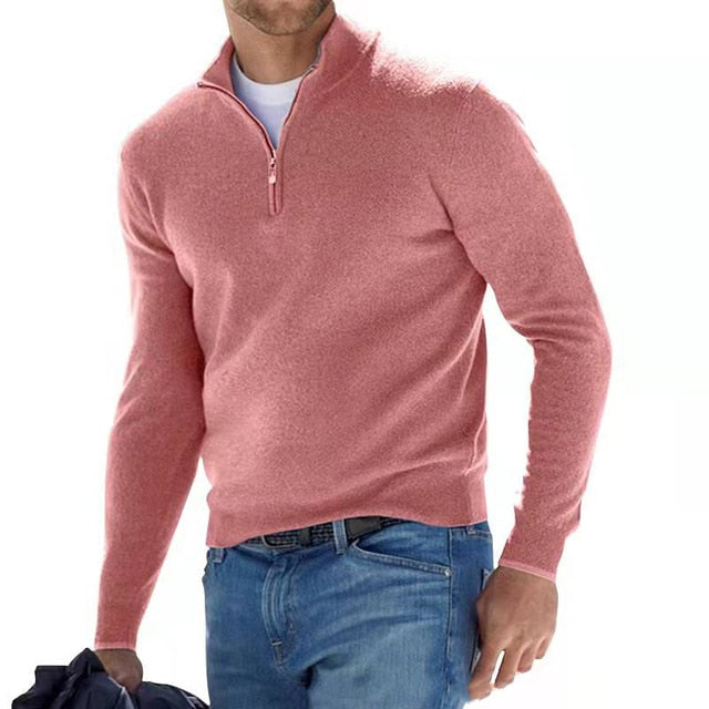 Perry | V-Neck Sweater with Zipper